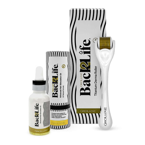 Back2Life-Groluxe-Advanced-Hair-Stimulation-Oil-&-Dermaroller